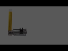 精密8mm Diaの線形ブラケットが付いているマイクロ スライダーのステッピング モーター22mmの長さの銅のスライダー