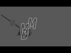 大きい押し出されたスライダーのステッピング モーター25mm美装置のための12 VDC