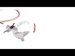 SM24-048S永久マグネット25mm変速機が付いている7.5のステップ角度のステッピング モーター