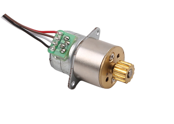 直径15mm 12 Vの変速機のステッピング モーターの高いトルク低速ギヤ比率の1:10の~1:350