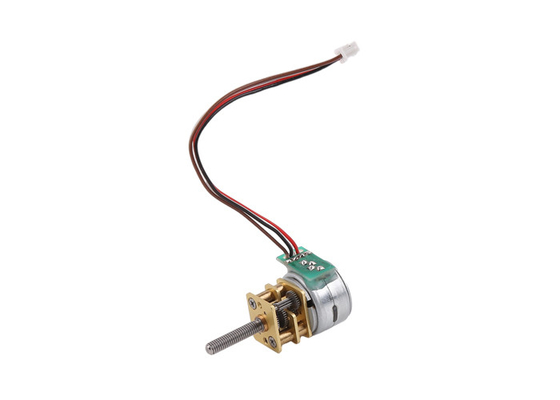 SM15-816G 5V二重シャフトのステッピング モーターの鉛ねじ18度のステップ角度