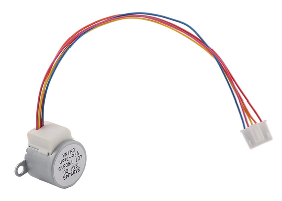 5-12VDC 24BYJ48エアコンのための小型段階的なギヤ モーター24mm