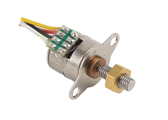 18ohm鉛ねじ18°ステップ角度の小さいDCの電動機10mm PMのマイクロ ステッピング モーター