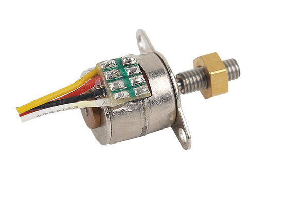 18ohm鉛ねじ18°ステップ角度の小さいDCの電動機10mm PMのマイクロ ステッピング モーター
