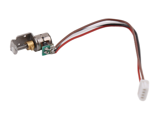 VSM0652 6mmのスライダーのステッピング モーター5VDCの18の程度はねじ角度M1.7*P0.3の鉛歩む