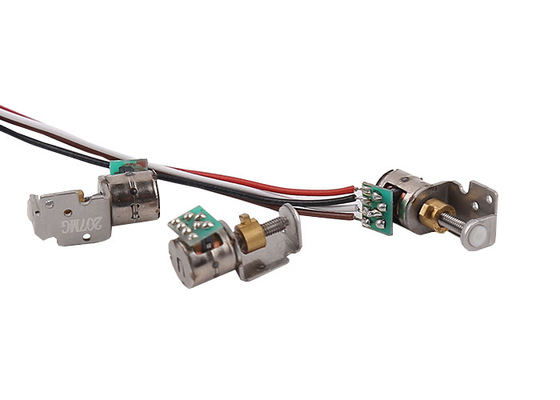 VSM0652 6mmのスライダーのステッピング モーター5VDCの18の程度はねじ角度M1.7*P0.3の鉛歩む