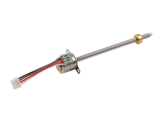 5V DCのマイクロのステッピング モーター10mmの2フェーズ線形ねじステッピング モーター