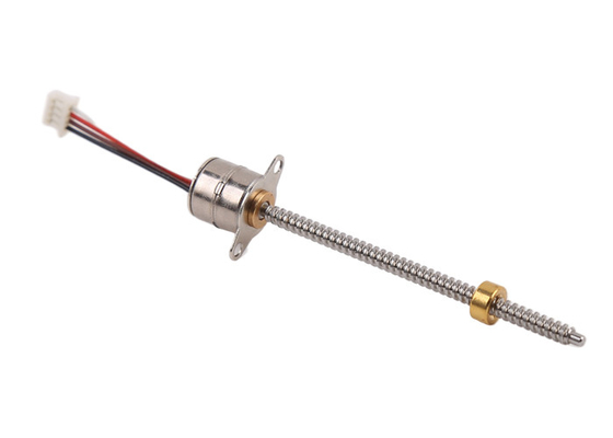SM1063 5V DC PMのステッピング モーターは18度角度鉛ねじ/ナットとの歩む