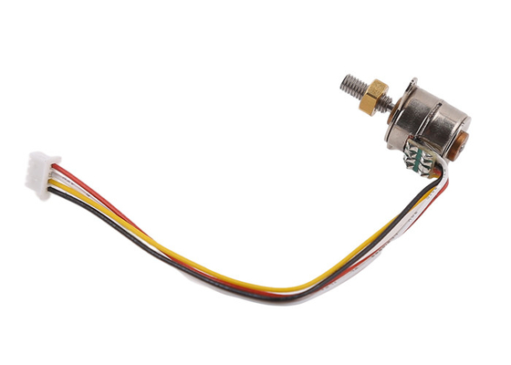 鉛ねじと小型10mmの直径5V PMのステッピング モーター