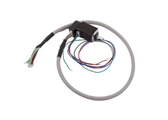 光学エンコーダーと小型20mm Hybirdのステップ・モータの高精度