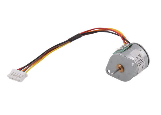20mmの永久マグネットステッピング モーターPM 18の°の段階的な角度5ワイヤー20BY45