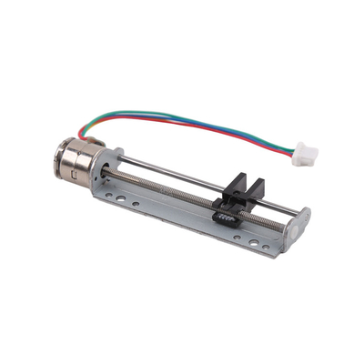 低雑音の10mmのステッピング モーターの鉛ねじ39mm打撃0.02mm/Step 120g推圧