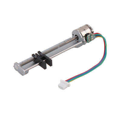 低雑音の10mmのステッピング モーターの鉛ねじ39mm打撃0.02mm/Step 120g推圧
