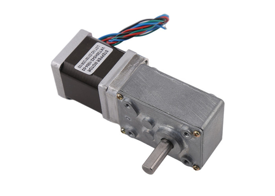 NEMA 14のステッピング モーター ギヤ減少みみずギヤDCモーター12V Synchronizable自己の錠