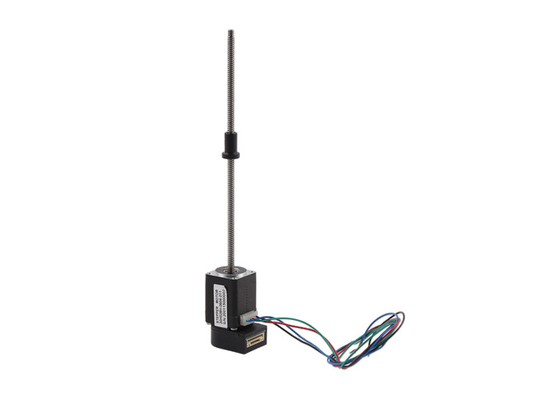 NEMA8は20mmシャフトの鉛ねじステッピング モーターにナットとの通した