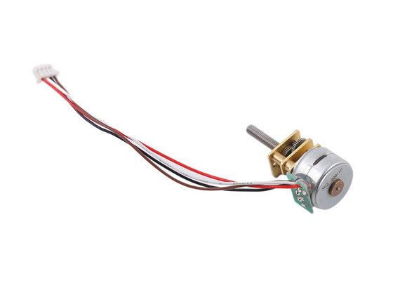 連動させられたステッピング モーター15mm DCのステップの減少モーターGM12-15BY段階的なギヤ モーター繊維の融合のスプライサのための小さい容積