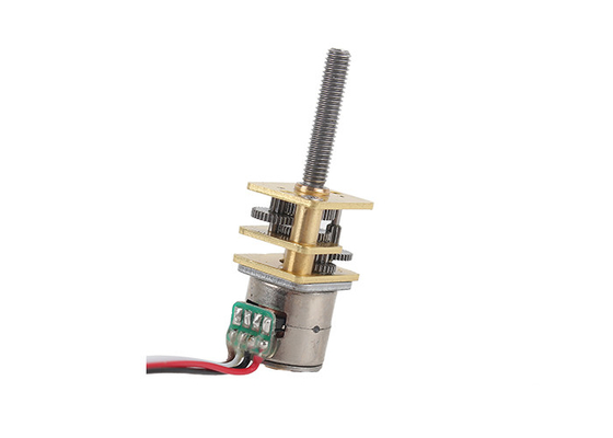 医療機器のマイクロの鉛ねじが付いているステッピング モーター10mm 2フェーズ4ワイヤー