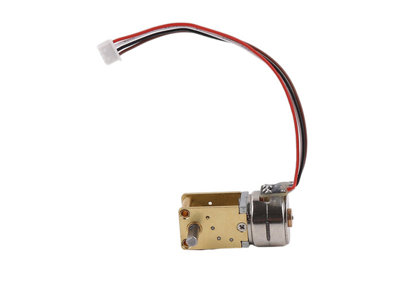 15mmの直径PMのステッピング モーターが付いている5VDC 8mmの長さの出力シャフトみみずの変速機