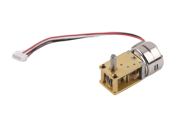 15mmの直径PMのステッピング モーターが付いている5VDC 8mmの長さの出力シャフトみみずの変速機