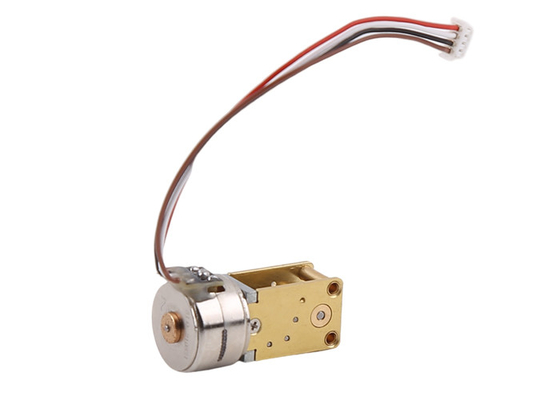 15mmの直径PMのステッピング モーターが付いている5VDC 8mmの長さの出力シャフトみみずの変速機