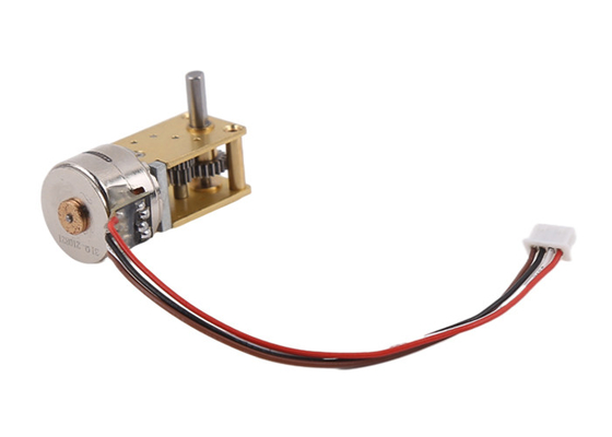 15mmの直径PMのステッピング モーターが付いている5VDC 8mmの長さの出力シャフトみみずの変速機