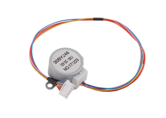 12V 7.5程度の永久マグネットステッピング モーター30mm 5ワイヤー