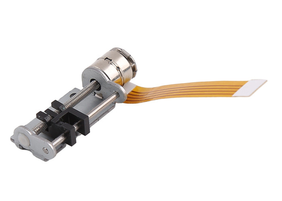 精密8mm Diaの線形ブラケットが付いているマイクロ スライダーのステッピング モーター22mmの長さの銅のスライダー