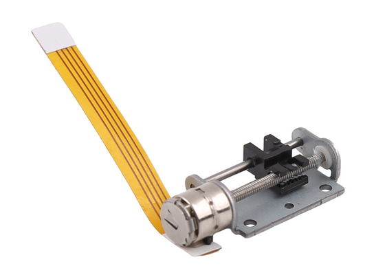 精密8mm Diaの線形ブラケットが付いているマイクロ スライダーのステッピング モーター22mmの長さの銅のスライダー