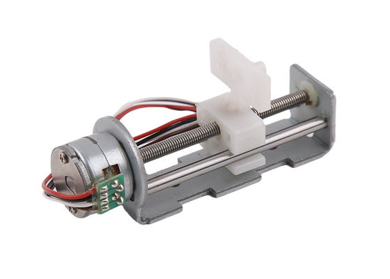 ねじスライダー ブラケットが付いている5V DC 15mmのマイクロの線形ステッピング モーター