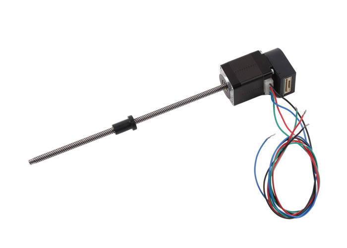 NEMA8は20mmシャフトの鉛ねじステッピング モーターにナットとの通した